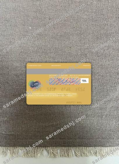 Germany Commerz Bank mastercard photolook back